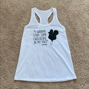 vinyl Disney tank top